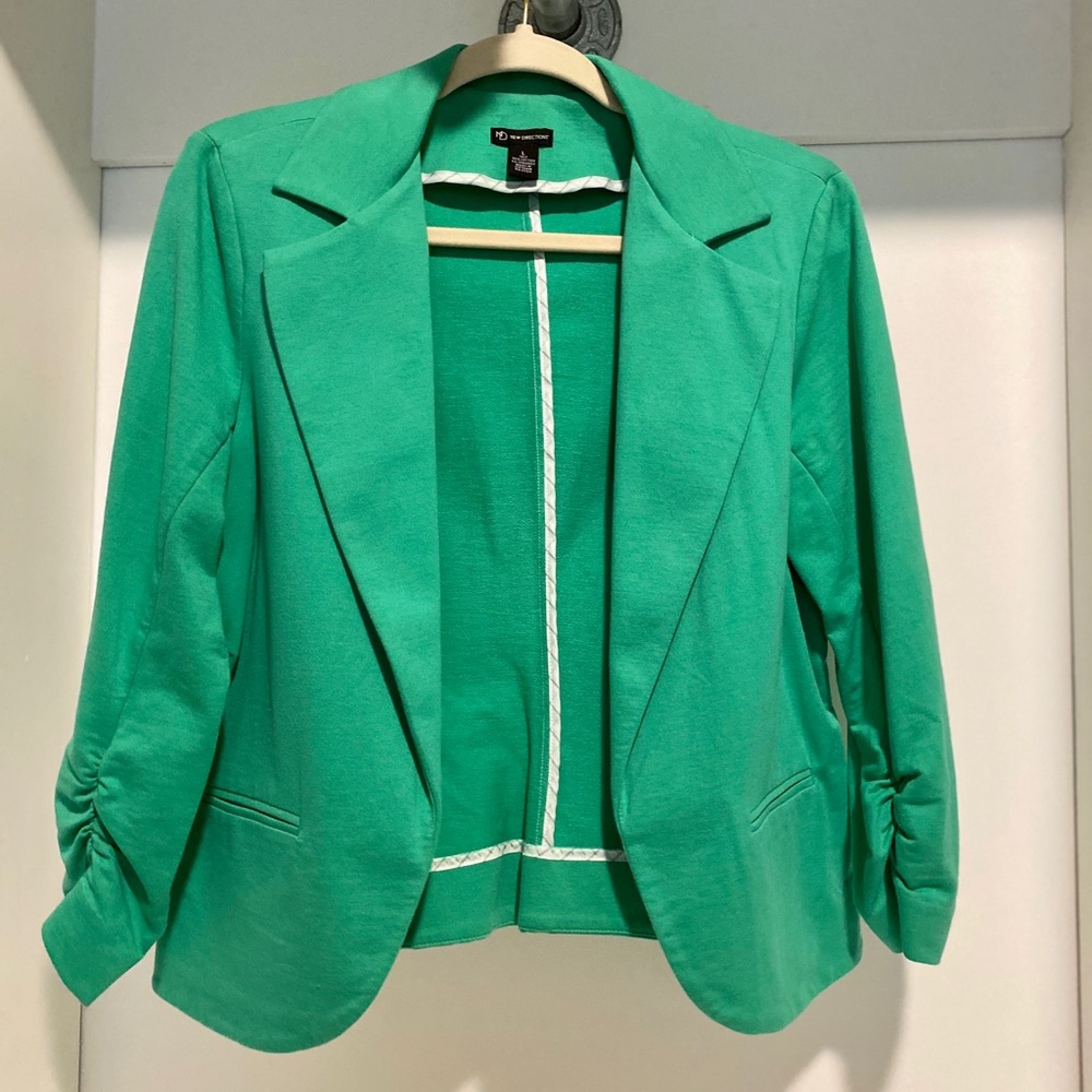 Green Blazer - Sweatshirt Material!
